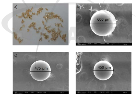 Shape change from the out-gassing/carbonization process