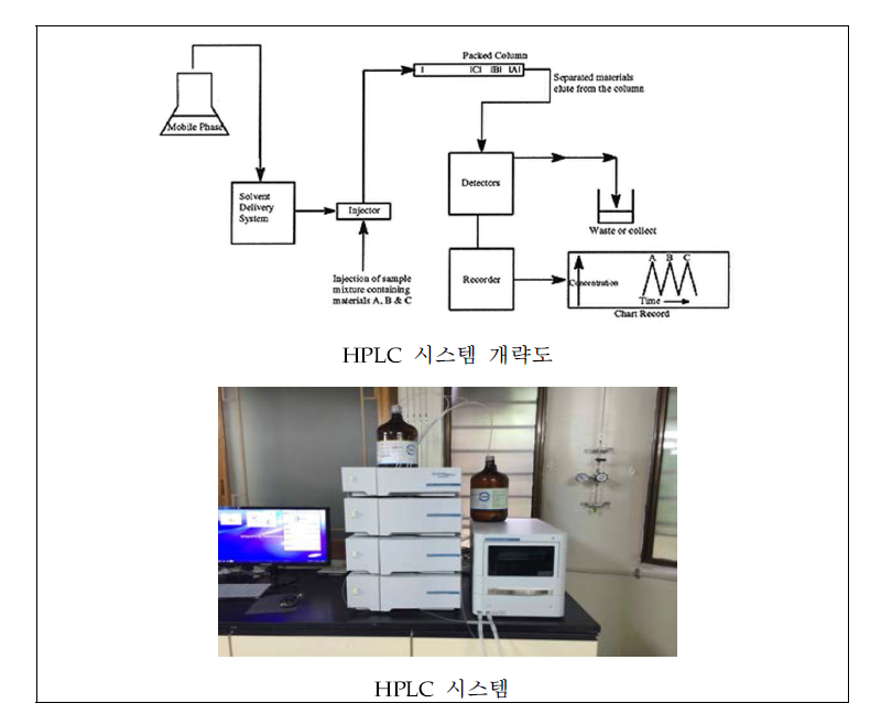 카보닐화합물 분석용 HPLC 시스템