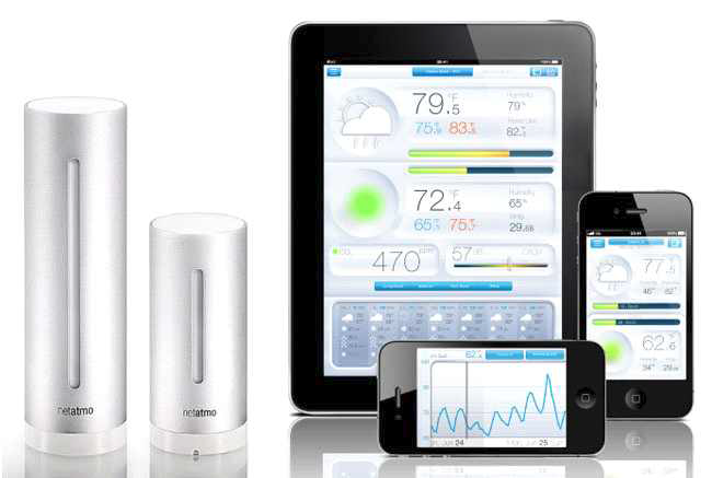 Netatmo Urban Weather Station.