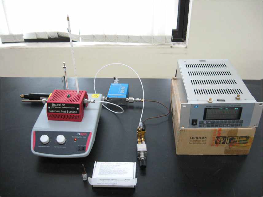 ATIS를 이용한 VOCs 흡착관 액상 표준시료 제조 장치