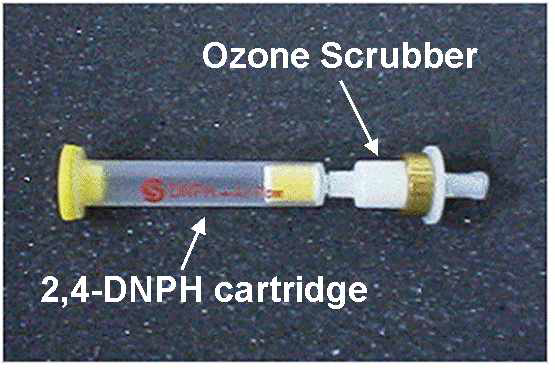 카보닐화합물 시료채취용 2,4-DNPH 카트리지 및 오존스크러버