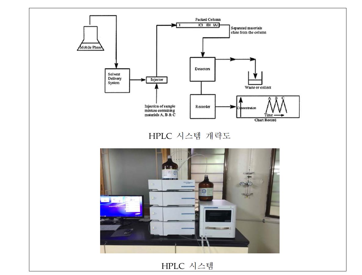 카보닐화합물 분석용 HPLC 시스템