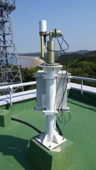 Sunphotometer installed in Anmyon island