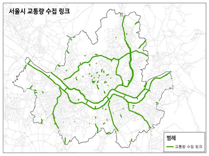 서울시 수집 교통량DB