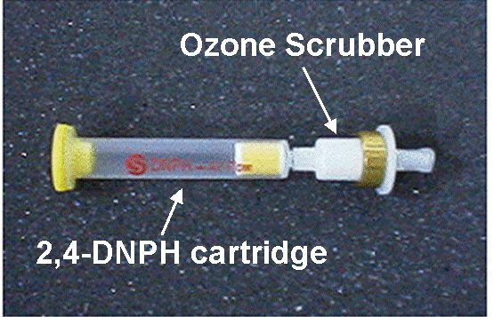 카보닐화합물 시료채취용 2,4-DNPH 카트리지 및 오존스크러버