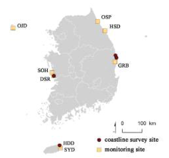 Location of study sites.