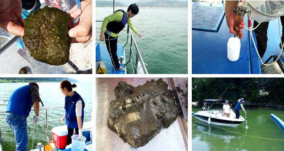 Various methods for algal sampling.