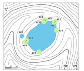 Soil particle size distribution in Muljangori-orum.