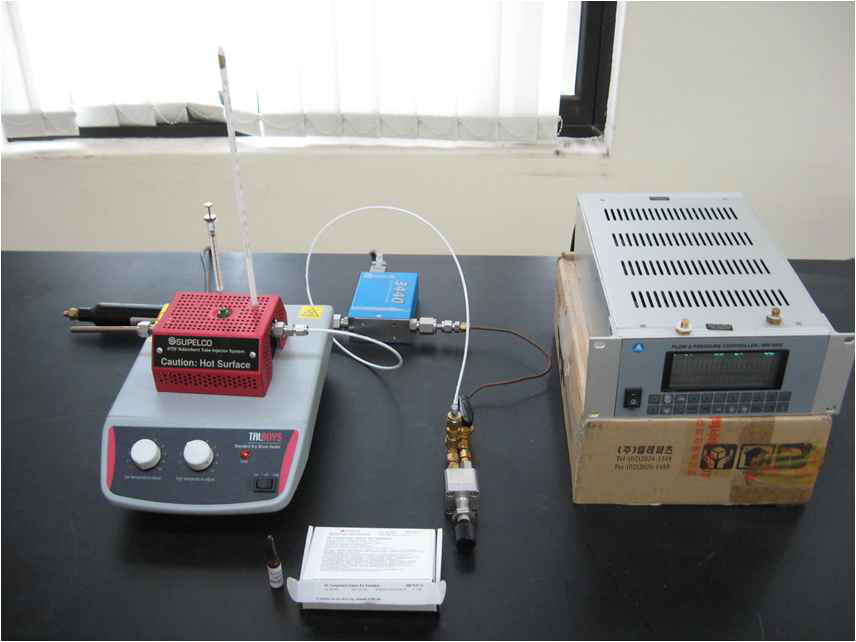 ATIS를 이용한 VOCs 흡착관 액상 표준시료 제조 장치
