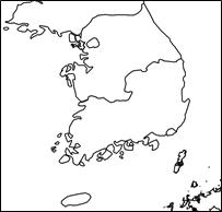 Definition of S. Korea administrative boundaries in GAINS model