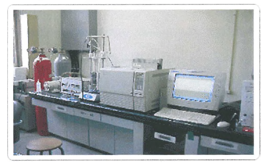 황화합물 분석기기 (SHIMADZU 17A).