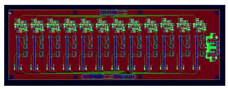 성형증폭 시스템의 PCB artwork