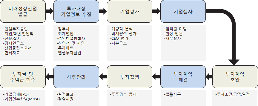 엔젤의 투자과정