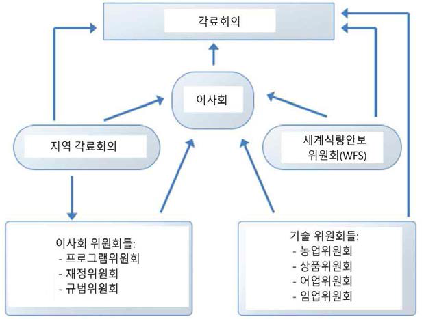 FAO 조직도