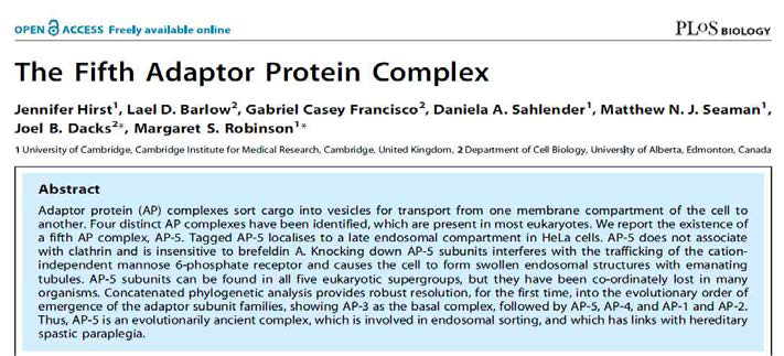 Published MUDENG study in PLoS biology