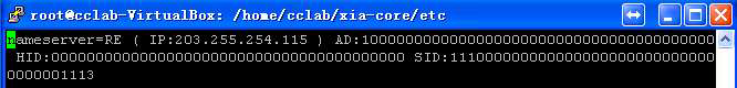 xia-core/etc/resolv.conf에서 nameserver IP 정보 수정