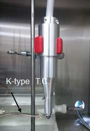초소형 X-선 튜브 온도 측정 실험