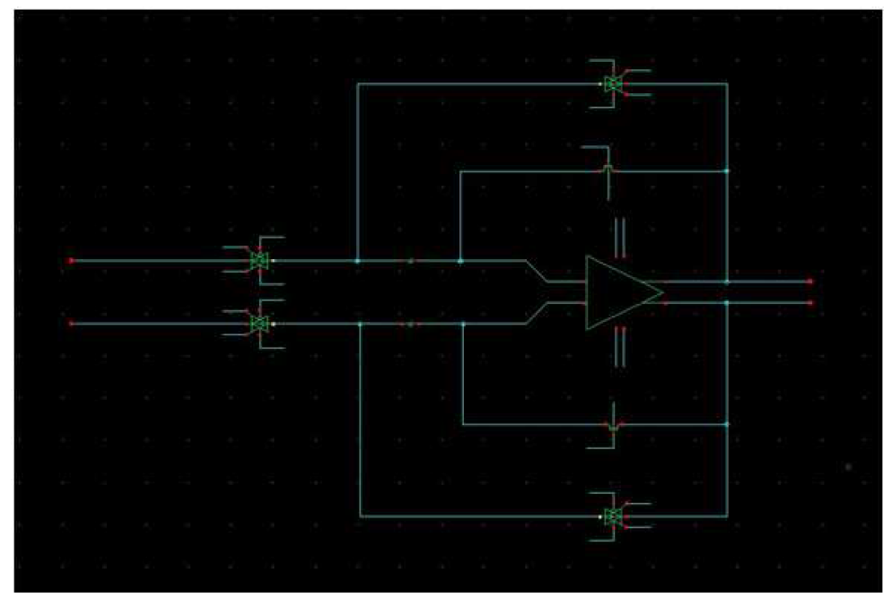 Sample and Hold Amplifier schematic