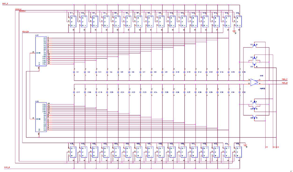 Sample and Hold Amplifier schematic