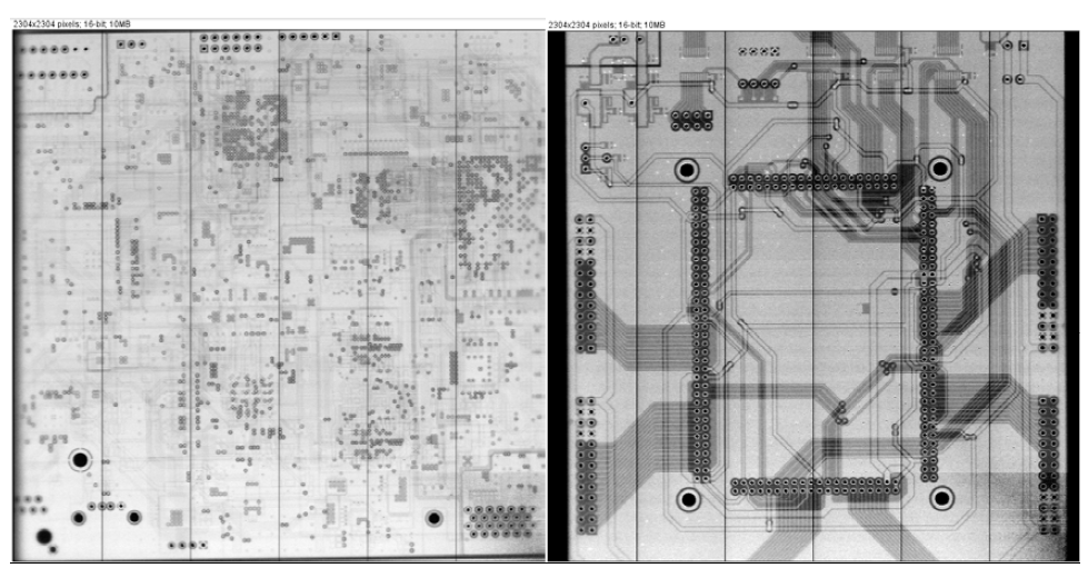 PCB inspection 테스트 영상