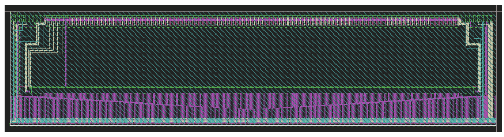 Dual Mode에 대응가능한 신호처리단 Layout