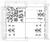 초기 형태의 3차 DAQ 보드 layout