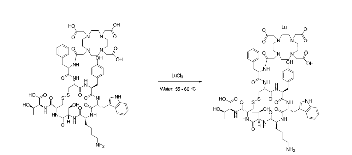 Lu-DOTA-TATE Complex 제조 방법