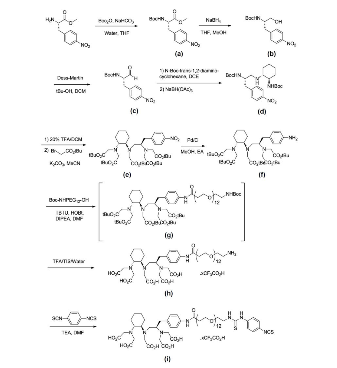 (Cyclohexyl)DTPA-NCS 합성절차