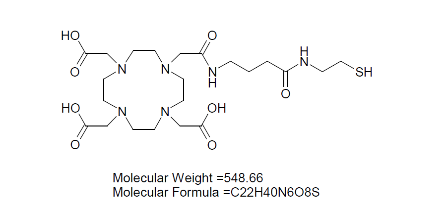 Cysteamide-gamma-aminobutyric acid-DOTA
