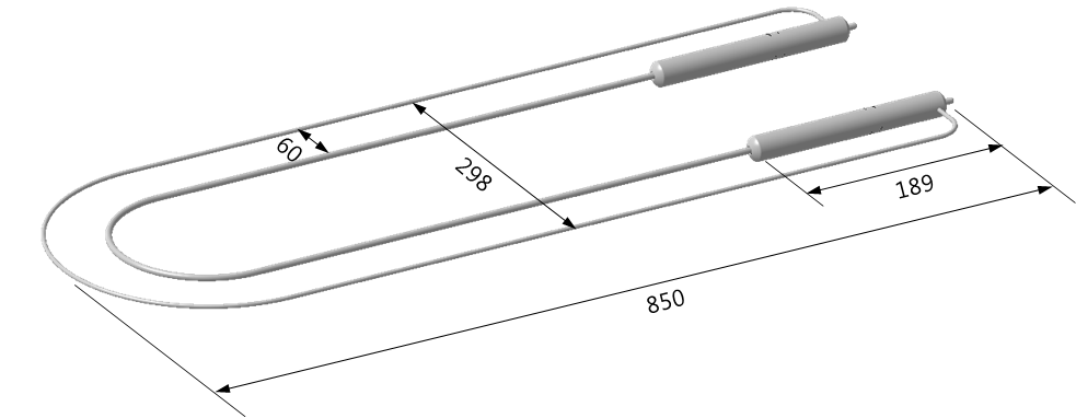 Configuration of LHP for pressure modeling