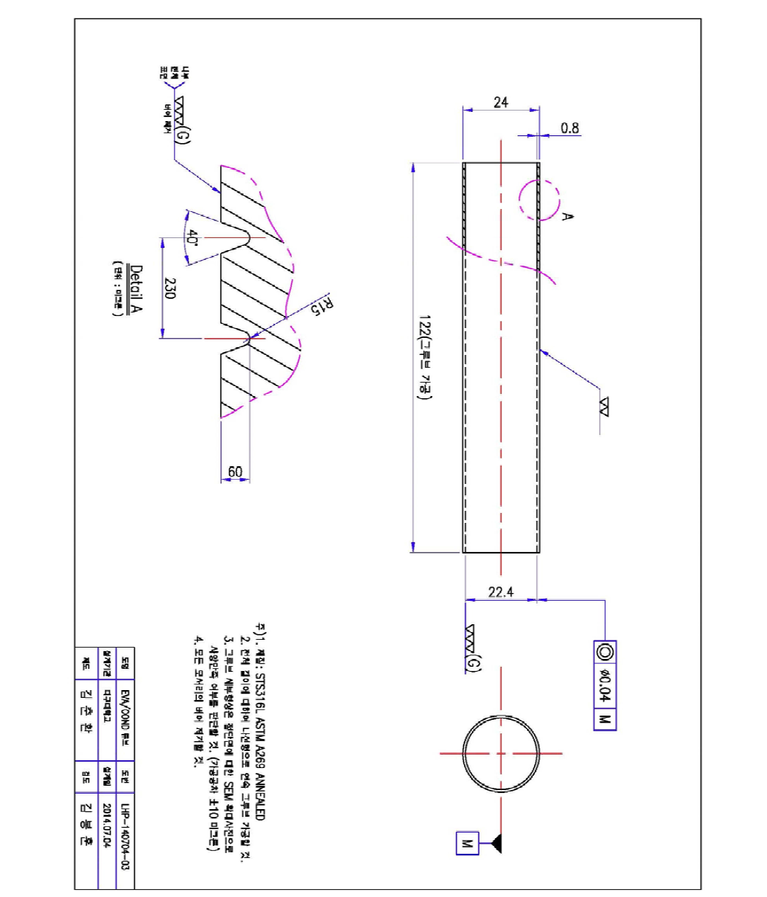 Detailed configuration of Eva/Cond tube(part-3)