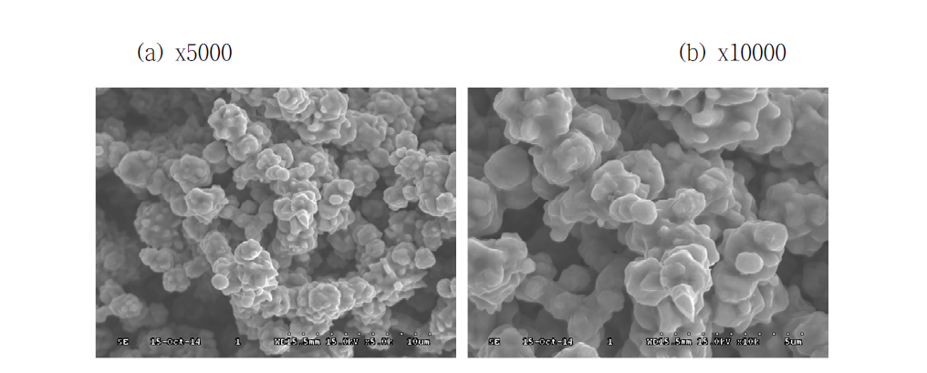 SEM image of Test 2-3