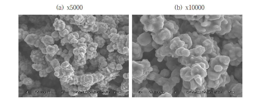 SEM image of Test 2-3