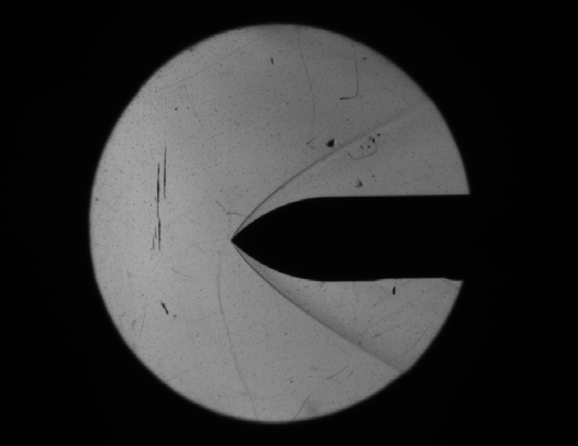 Shadow image of Ogive-Cylinder