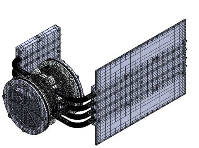 Grid system for detail thermal analysis for QM