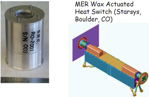 PCM heat switch