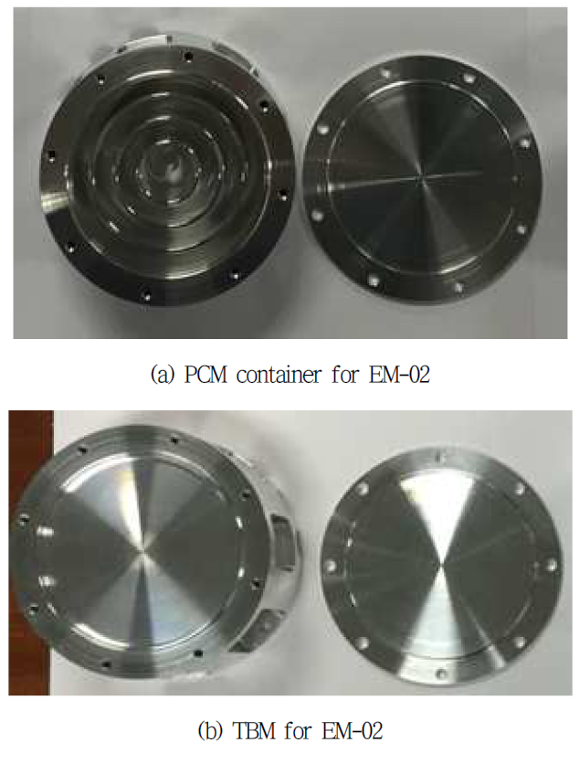 EM-02 of PCM/TBM thermal control device