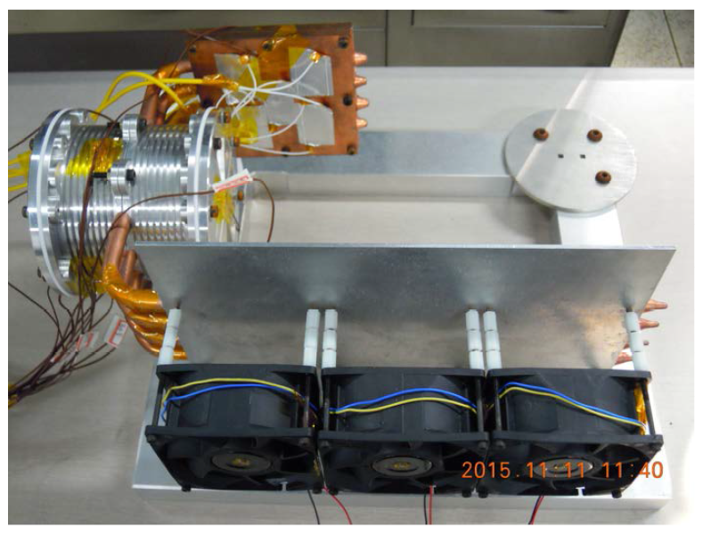 Integrated test setup for QM performance test