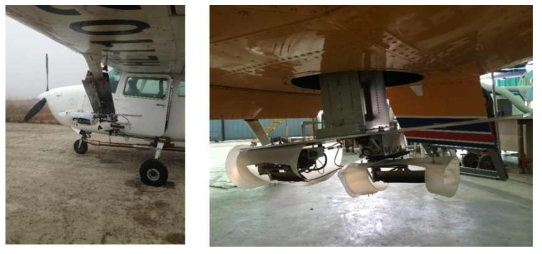 Cessna 206과 208의 마운트 시스템
