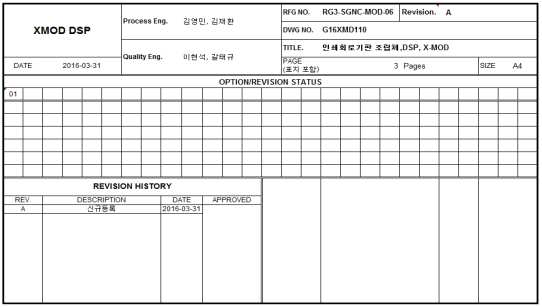 위성영상자료전송용 X밴드 변조기 DSP RFG