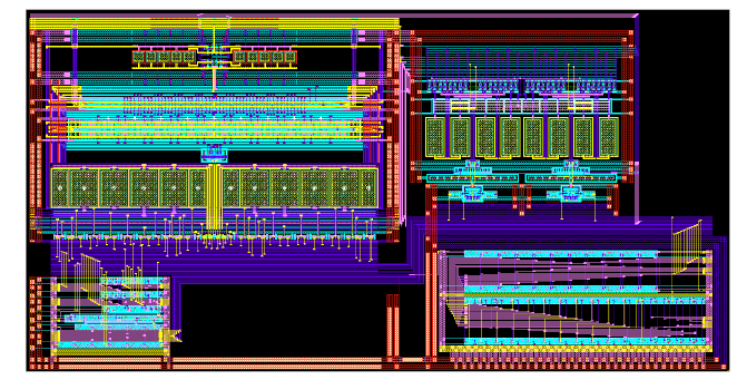 10 bit, 2MS/s CMOS Cyclic ADC의 레이아웃