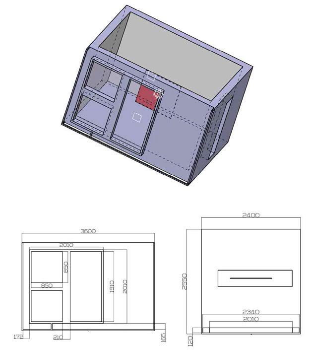 ISO 9705 모델 및 도면