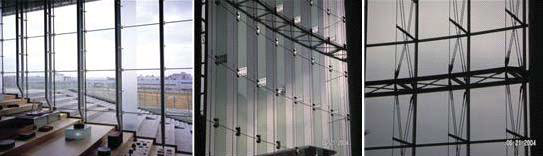 Pipe Type / Rib Glass Type / Wire & Rod Type Curtain Wall System