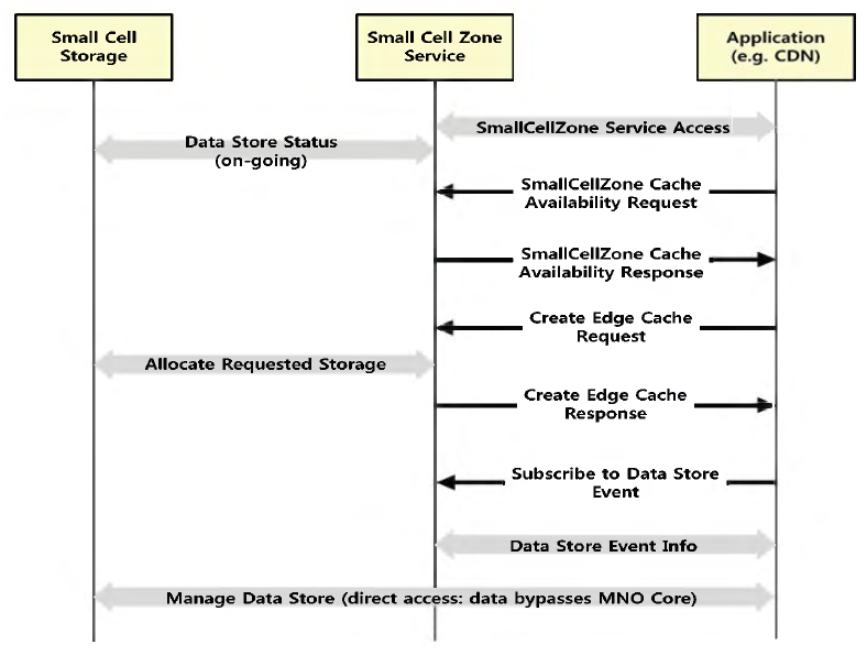 Localized Small Cell Storage Use Case