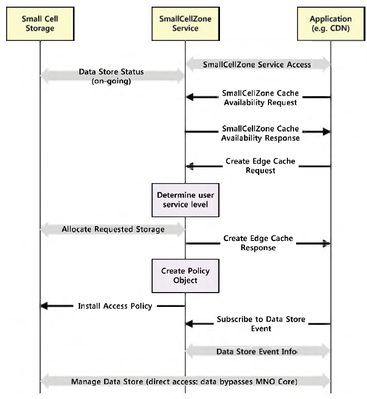 Urban/Metro Small Cell Localized Storage Use Case