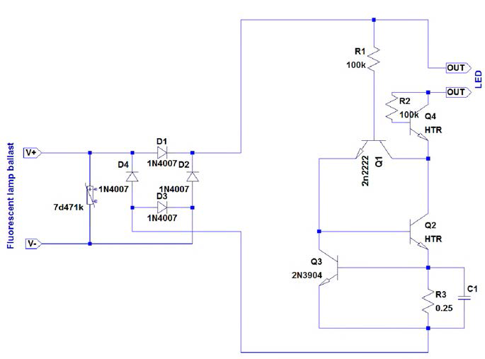 R3 에 병렬로 Capacitor Cl 을 연결한 회로도