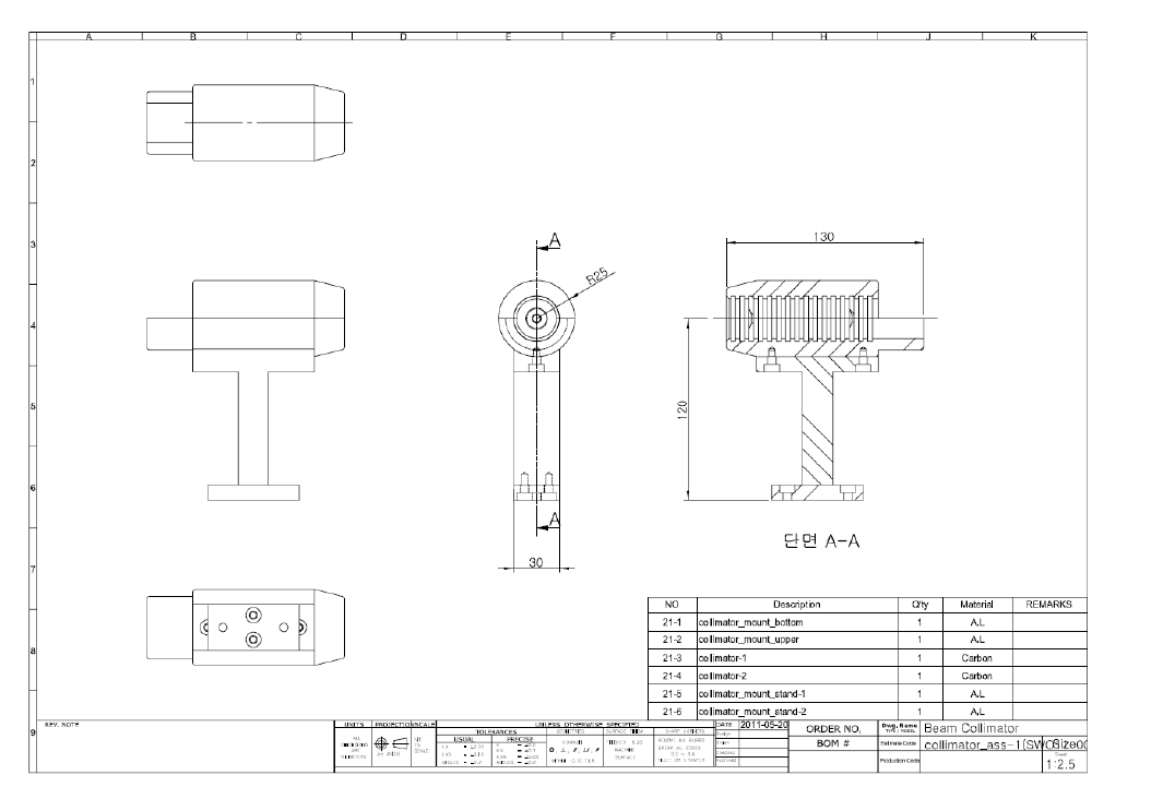 Assemble of Collimator