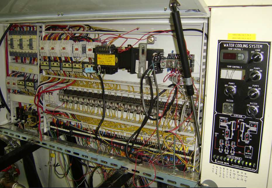 성능개선 전 냉각장치 컨트롤 시스템