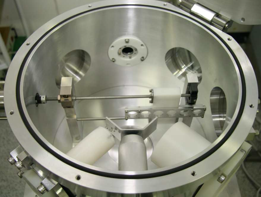 Inside view-1 of PIXE-PIGE analysis chamber