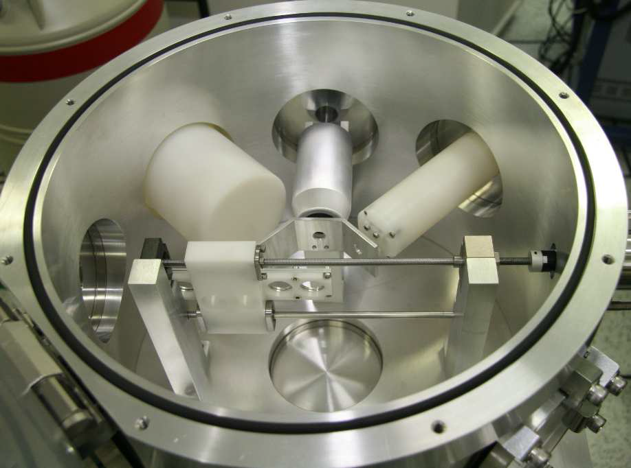 Inside view-2 of PIXE-PIGE analysis chamber